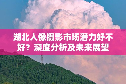 湖北人像摄影市场潜力好不好？深度分析及未来展望