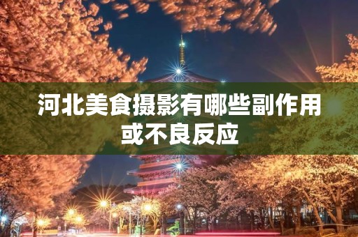 河北美食摄影有哪些副作用或不良反应