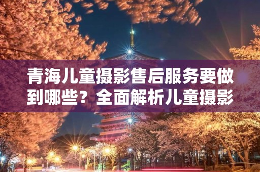 青海儿童摄影售后服务要做到哪些？全面解析儿童摄影行业的售后标准与实践