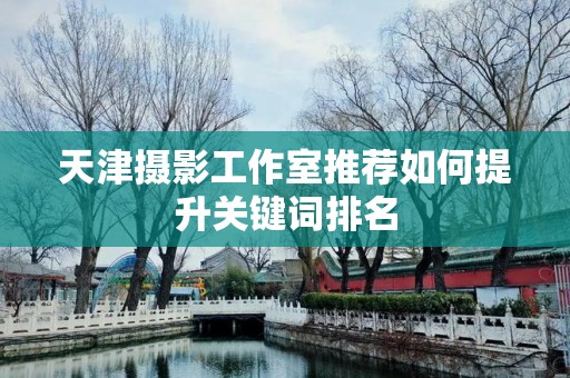 天津摄影工作室推荐如何提升关键词排名