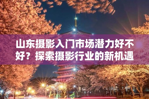 山东摄影入门市场潜力好不好？探索摄影行业的新机遇